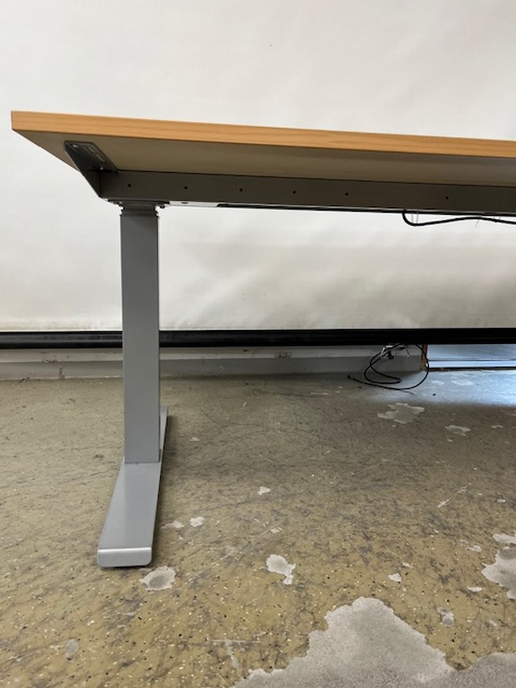 Sähköpöytä KINNARPS 160x80 cm, pyökki - Image 3