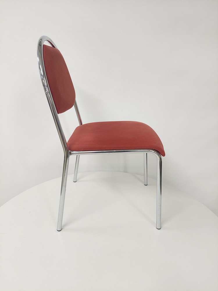 Tm-kaluste punainen/kromi - Image 3