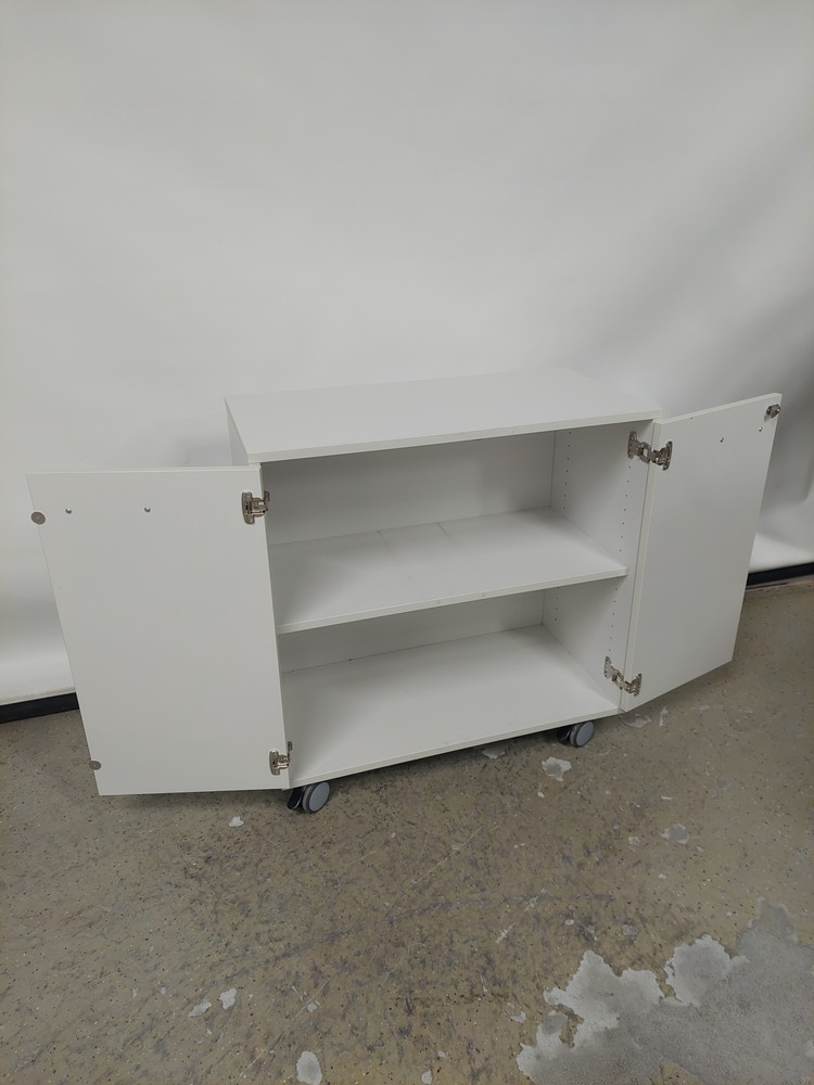 DUBA mappikaappi pyörillä #2 valkoinen - Image 2