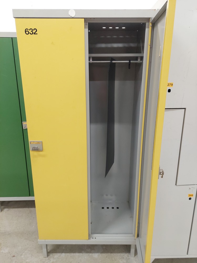 Pukukaappi Turenko 2-oven sarja (40 cm), keltainen - Image 2