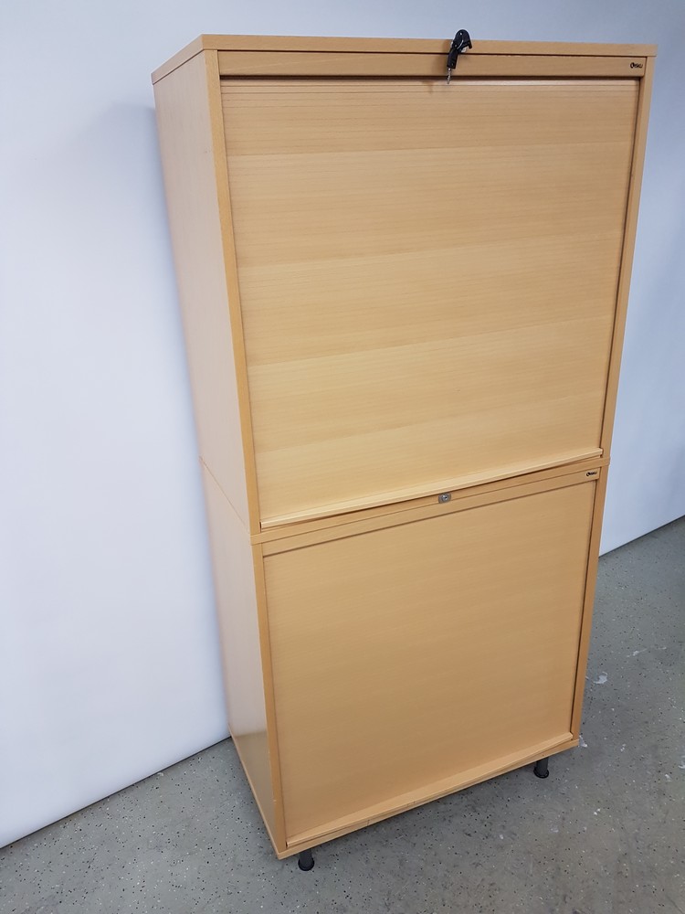 Isku Cento rulokaappi, pyökki