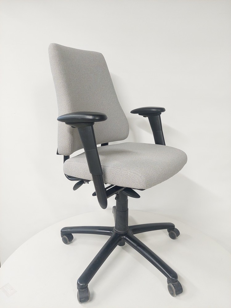 Martela Axia 2 työtuoli GREY, UUD.VERHOILTU!