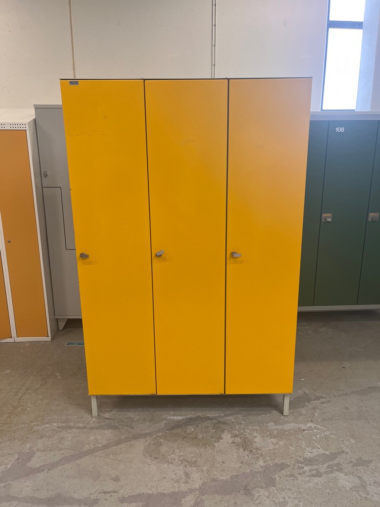 Pukukaappi GWS 3-ov sarja (40 cm), keltainen/harmaa