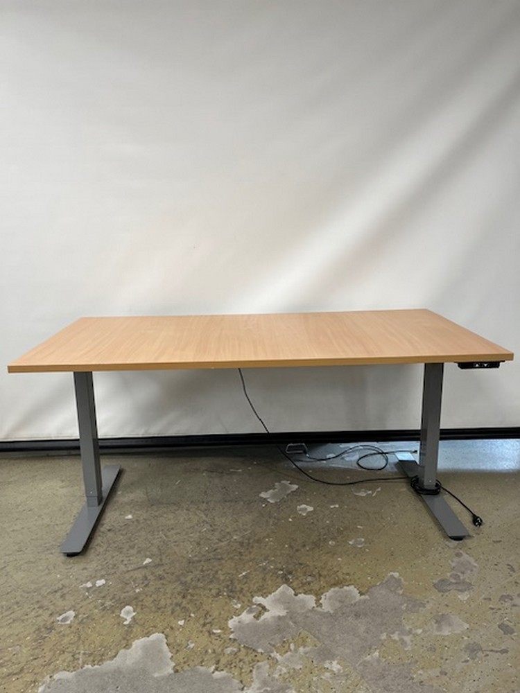 Sähköpöytä useita kokoja, pyökki - Image 4