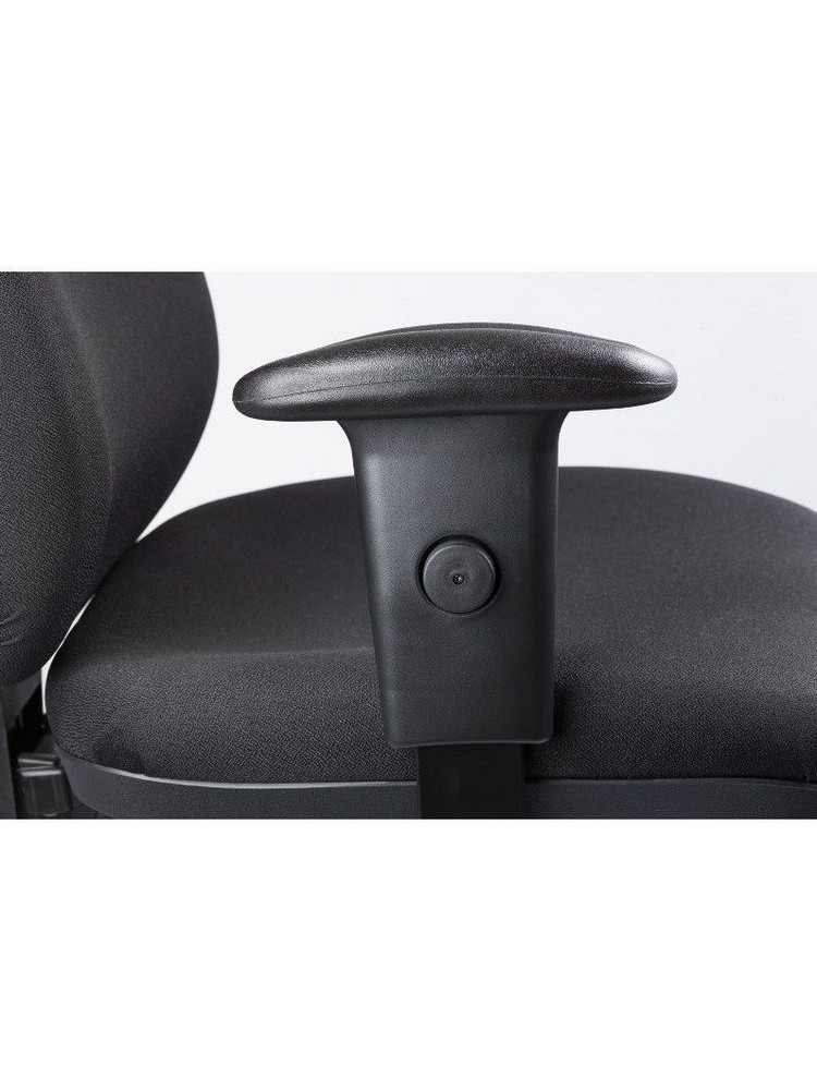 Team 9+ työtuoli, musta - Image 2