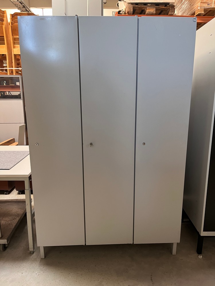 Pukukaappi Turenko 3-oven sarja (40 cm), harmaa
