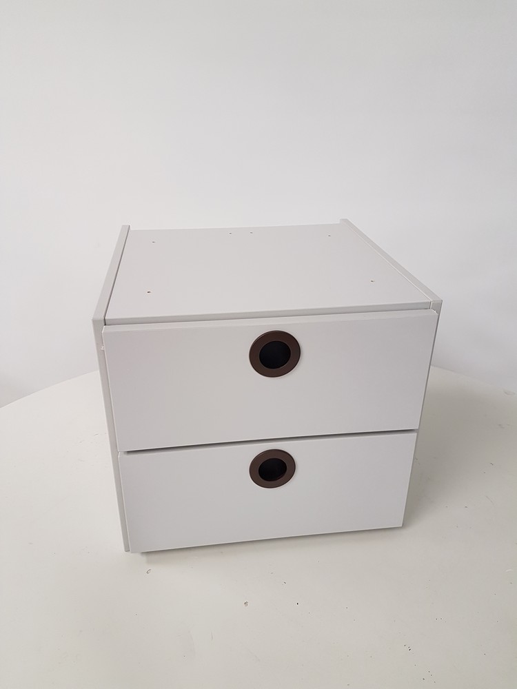 ISKU irtolaatikosto, vaal.harmaa