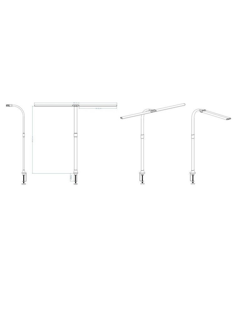 DUO Led valaisin, musta - Image 4