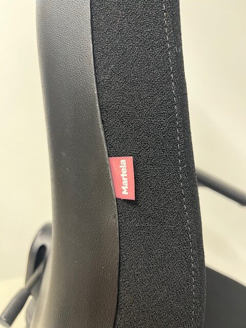 Martela Logic 4 niskatuella, musta - Image 3