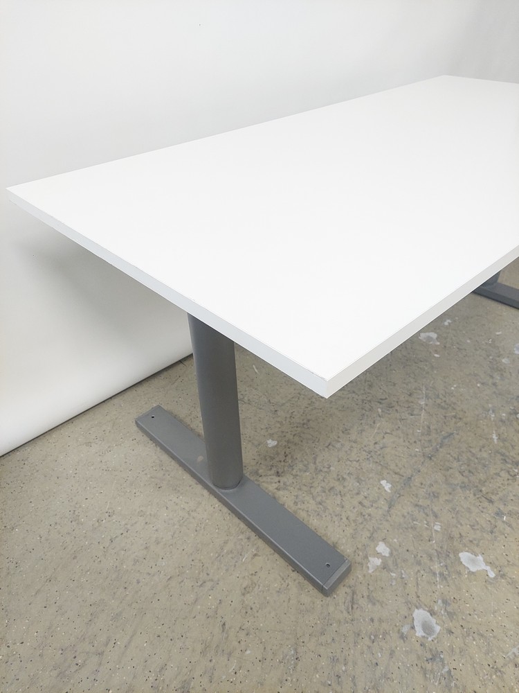 Sähköpöytä Martela(Linak) valkoinen, eri kokoja - Image 2