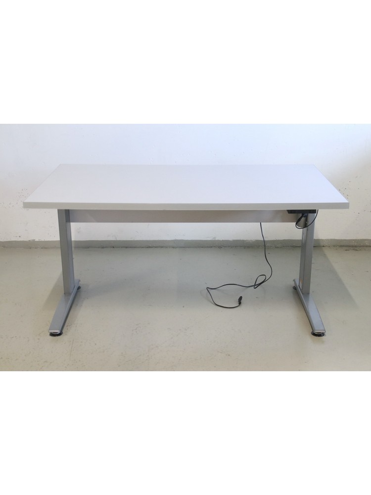 Sähköpöytä Conset 160x80 cm, valkoinen - Image 2